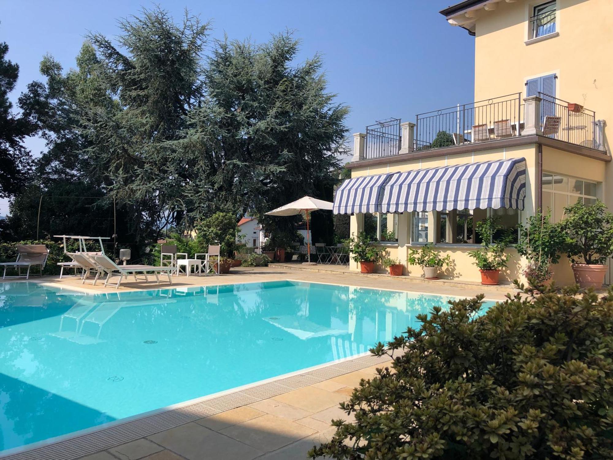 B&B Villa Eden Jacuzzi Pool Domaso Exterior photo